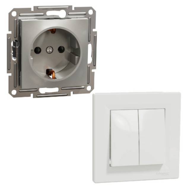 Asfora kapcsoló & aljzat