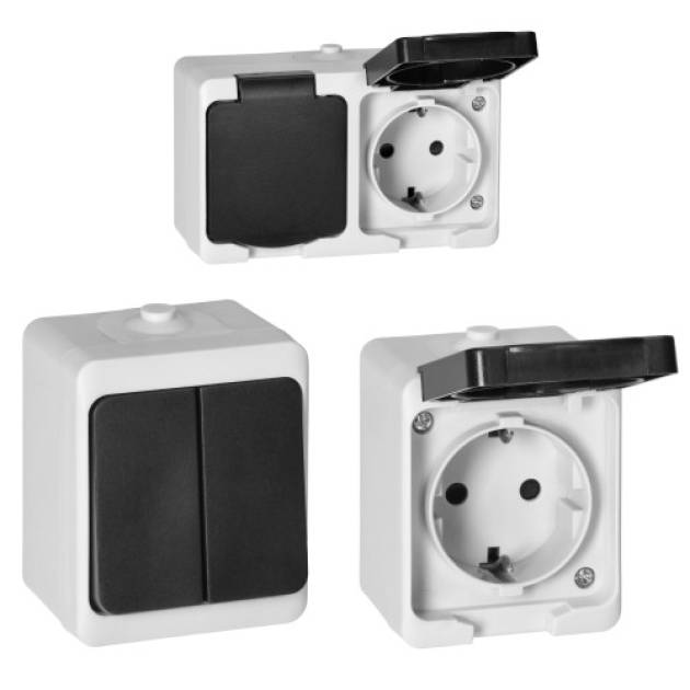 Aquatic Mini Vízmentes kapcsoló & aljzat