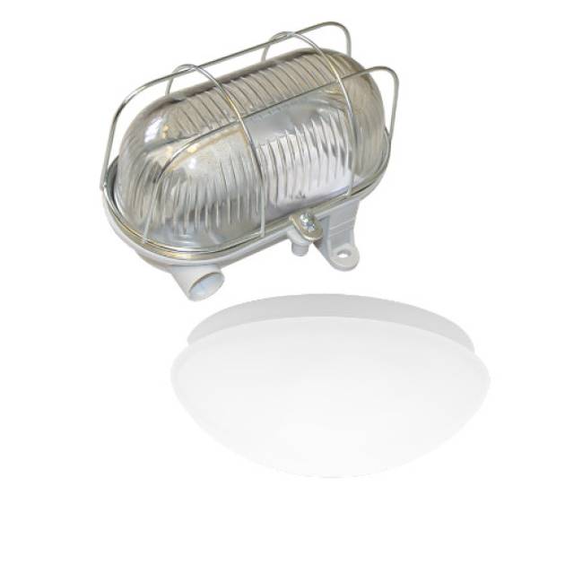 Felületre szerelt lámpatest foglalattal