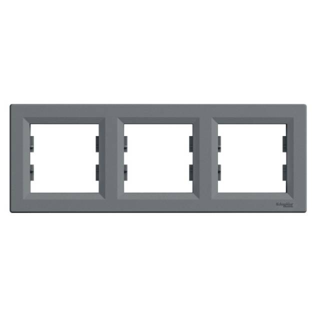 ASFORA Hármas keret, vízszintes, acél 