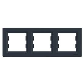 ASFORA Hármas keret, vízszintes, antracit