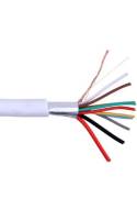 Biztonságtechnikai vezeték 4 x 0,22mm2 - PVC szig., sodr.réz erű