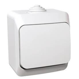 CEDAR PLUS Keresztkapcsoló, IP44, fehér (107)