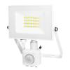Commel LED reflektor Economy Line 20W 1600lm 4000K IP44 mozgásérzékelővel fehér 
