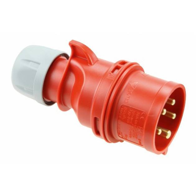 Dugvilla lengő 16A 5-pólus 400V(50+60Hz) piros IP44 műanyag csavarkapcsos 