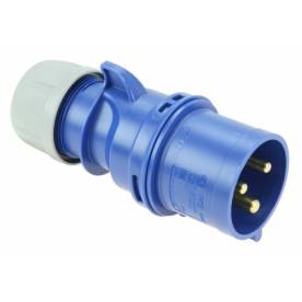 Dugvilla lengő 32A 3-pólus 230V(50+60Hz) kék IP44 műanyag csavarkapcsos