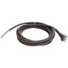 Dugvillával szerelt Flexo gumikábel 2x1,5mm2 3m H05RR-F 