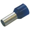 Érvéghüvely szigetelt normál 2.5mm2 18mm kék Haupa 