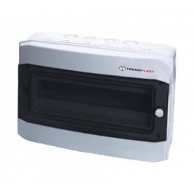 FALON KÍVÜLI KISELOSZTÓ DOBOZ, D SOROZAT, 18MODULOS, 319X383X142 MM, IP65