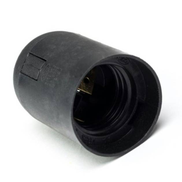 Foglalat E27 műanyag 