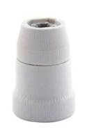 Foglalat E27 porcelán, függesztő