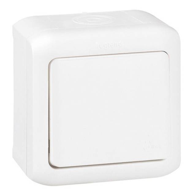 Forix IP44 falon kívüli egypolusú kapcsoló 10 AX - 250 V~ fehér 