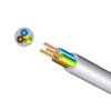 H05VV-F|MT 4x1,5mm2 PVC szigetelésű sodrott réz erű kábel 
