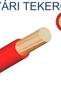 H07V-K|MKH 10 mm2 fekete PVC szigetelésű sodrott réz erű vezeték (100m)