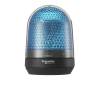 Harmony XVR forgófényű jelzőegység, LED-es, O100, IP65, kék, 100-230VAC 