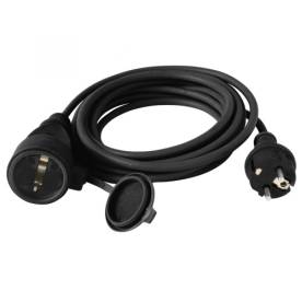 Home NV 7-30/GY hosszabbító, 30 m, H07RN-F 3G1,5 mm2 kábel, IP44 védelem, zárófe