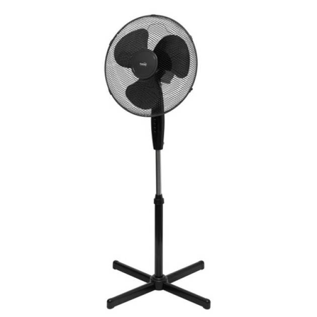 Home SF40BK állóventilátor, 45 W, 40cm-es lapátátmérő, 3 sebességfokozat, oszcil 