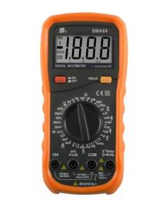 Home SMA 64 digitális multiméter, egyenfeszültség, váltófeszültség, egyenáram, v