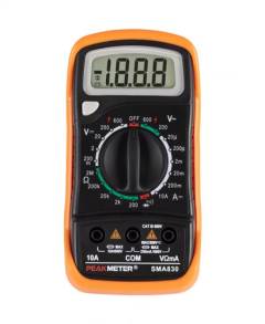 Home SMA 830 digitális multiméter, gyenfeszültség, váltófeszültség, egyenáram, e