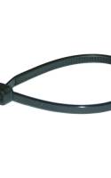 Kötegelő 203mm x 2.5mm fekete műanyag belsőfogas 55mm-max.kötegátmérő Haupa