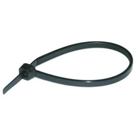Kötegelő 290mm x 7.6mm fekete műanyag belsőfogas 82mm-max.kötegátmérő Haupa