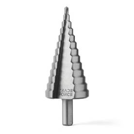 Lépcsős fúró 6-52mm nagy sebességű 6542-es acélból