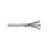 LiYCY 500V 2 x 0,5 mm2 - PVC szig., sodrott réz erű, árny. elektronikai jelzők. 