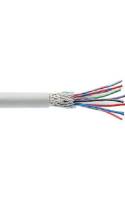 LiYCY 500V 3 x 0,5 mm2 - PVC szig., sodrott réz erű, árny. elektronikai jelzők.