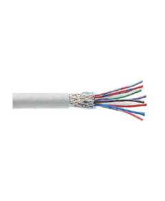 LiYCY 500V 7 x 0,75 mm2 - PVC szig., sodrott réz erű, árny. elektronikai jelzők.