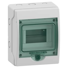 MUREVA (Kaedra) Mini elosztó, átlátszó ajtó, 1x6 modul