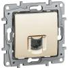 Niloé 1xRJ45 Cat6 UTP aljzat köröm nélkül bézs 