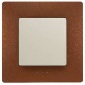 Niloé egyes keret, kakaóbarna