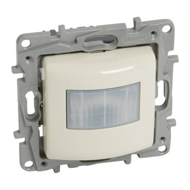 Niloé mozgásérzékelős (PIR) kapcsoló, 100 W LED, 2 vezetékes, bézs 