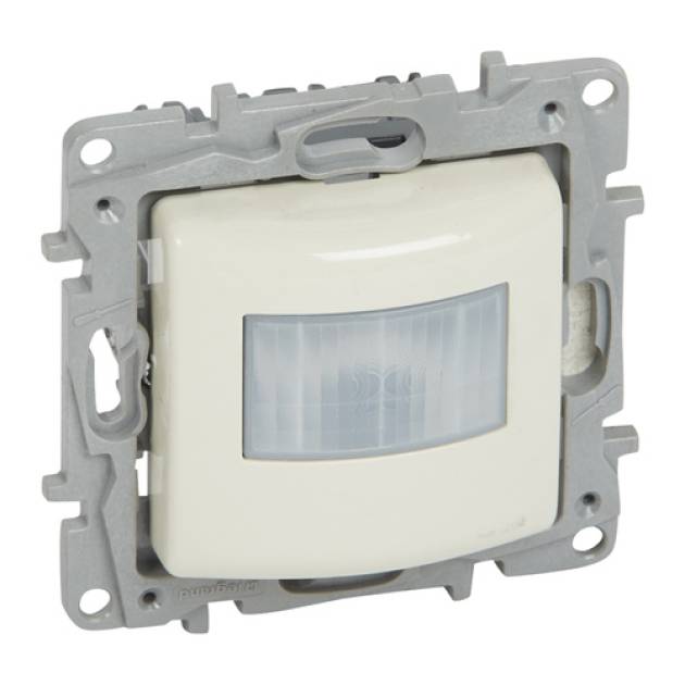 Niloé mozgásérzékelős (PIR) kapcsoló, 500 W LED, 3 vezetékes, bézs 