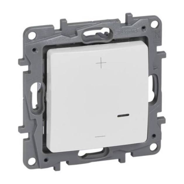 Niloé nyomógombos fényerőszabályzó 125W, 2 vezetékes, fehér 