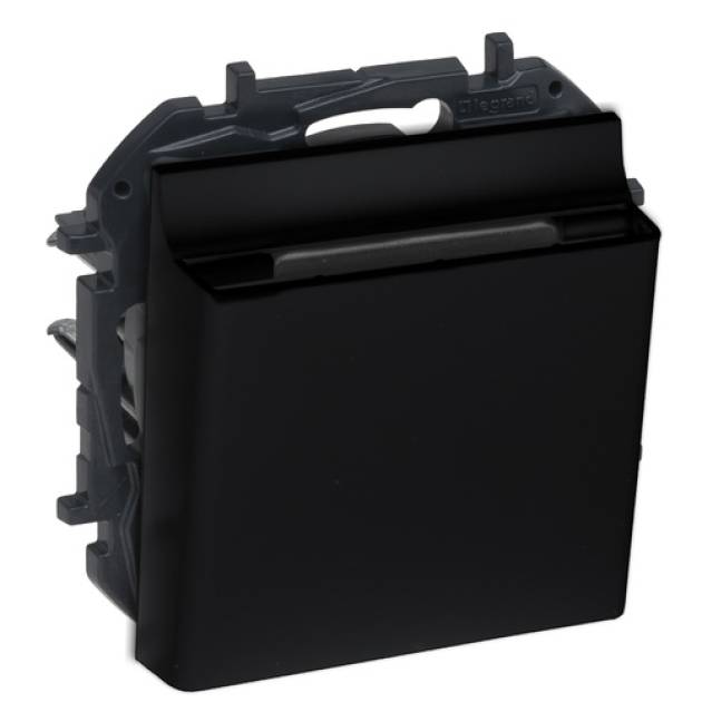 Niloé Step mechanikus hotelkártya-kapcsoló, fekete 