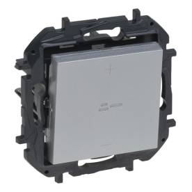 Niloé Step nyomógombos fényerőszabályzó 150W, 3 vezetékes, alumínium