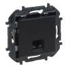 Niloé Step RJ45 Cat.5E UTP aljzat, fekete 