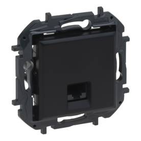 Niloé Step RJ45 Cat.5E UTP aljzat, fekete