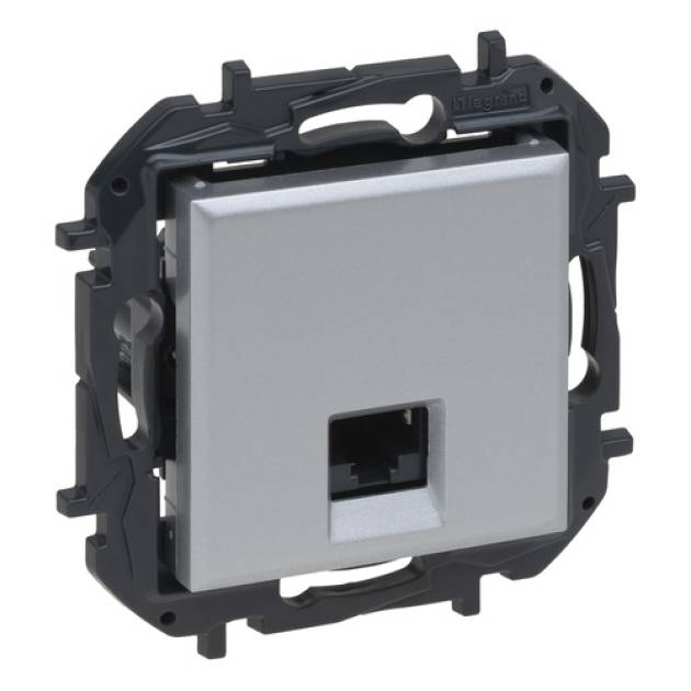 Niloé Step RJ45 Cat.6 FTP aljzat, alumínium 