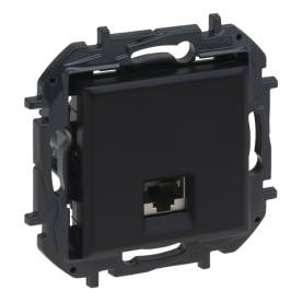 Niloé Step RJ45 Cat.6 STP aljzat, fekete