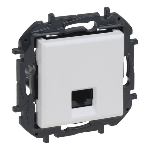 Niloé Step RJ45 Cat.6 UTP aljzat, fehér 