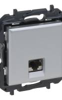 Niloé Step RJ45 Cat.6A STP aljzat, alumínium
