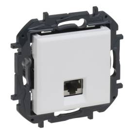 Niloé Step RJ45 Cat.6A STP aljzat, fehér
