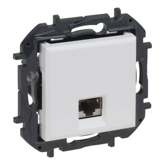 Niloé Step RJ45 Cat.6A STP aljzat, fehér 