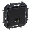 Niloé Step RJ45 Cat.6A STP aljzat, fekete 