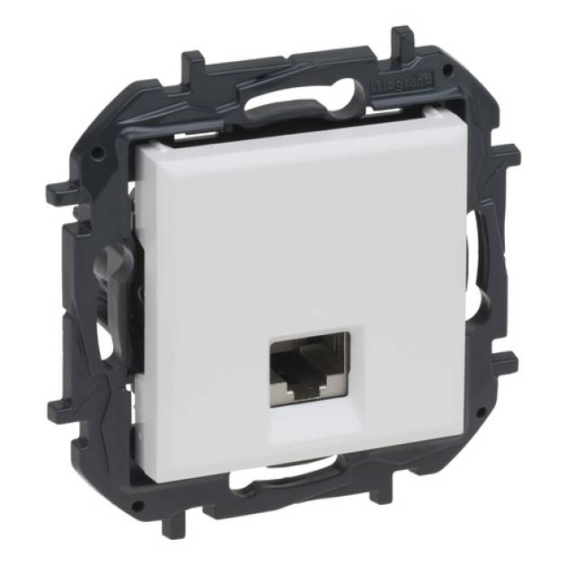 Niloé Step RJ45 Cat.6A UTP aljzat, fehér 