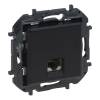 Niloé Step RJ45 Cat.6A UTP aljzat, fekete 