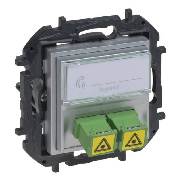 Niloé Step SC/APC optikai aljzat, alumínium 