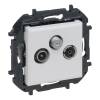 Niloé Step TV-R-SAT csillagpontos aljzat (1,5 dB), fehér 